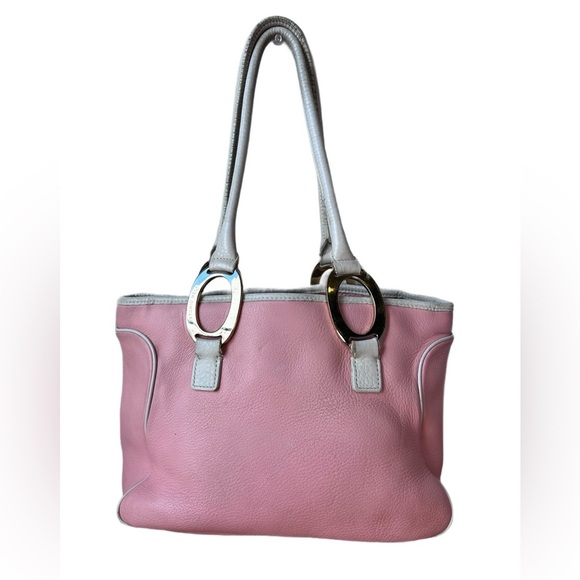 Pink Leather "Antonio Melani" Designer purse - Picture 2 of 7